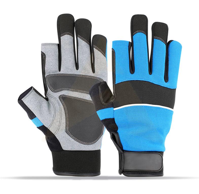 synthetic leather gloves