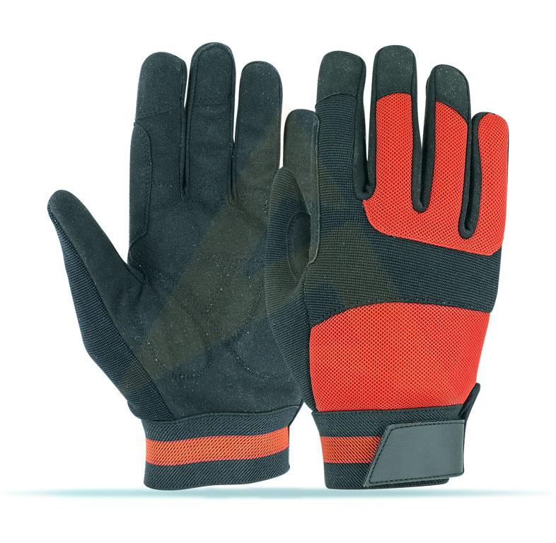 synthetic leather gloves