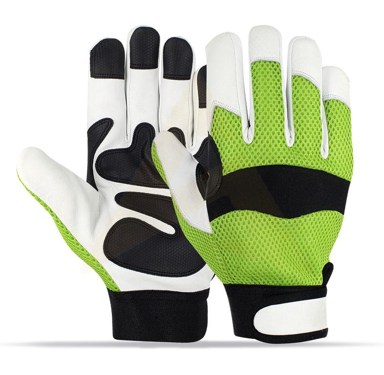 synthetic leather gloves