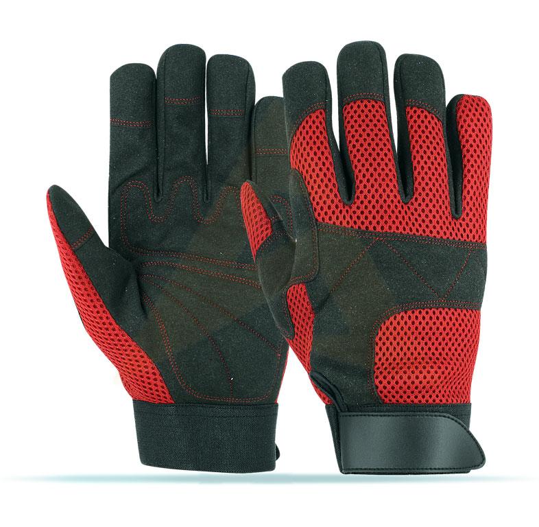 synthetic leather gloves