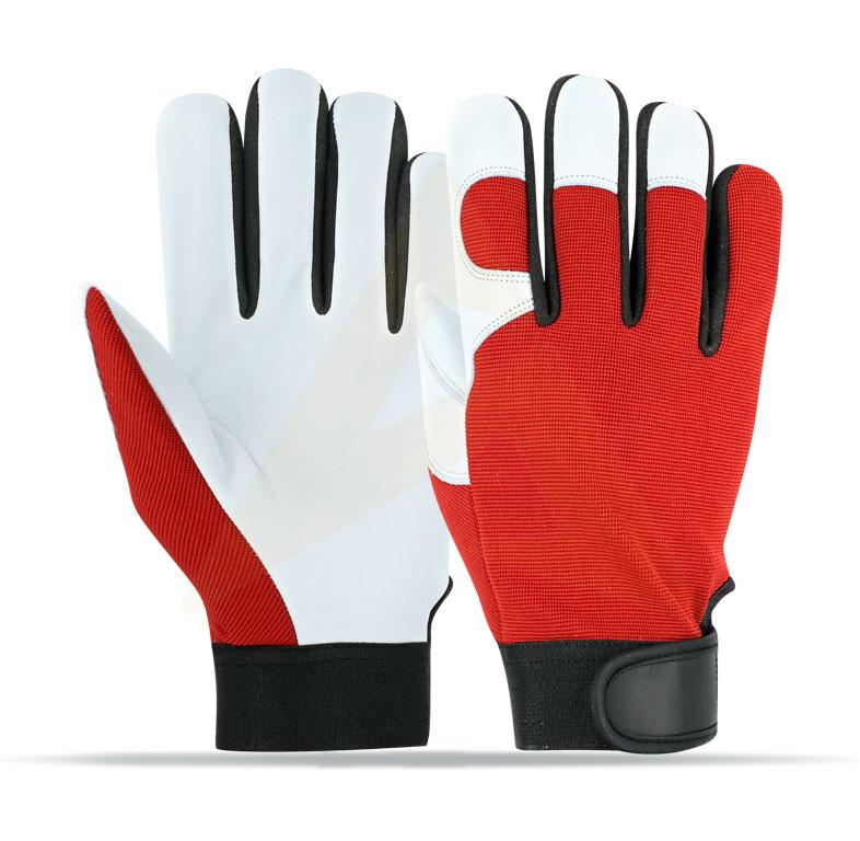 synthetic leather gloves