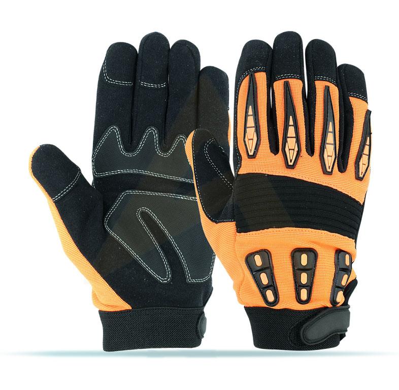 synthetic leather gloves
