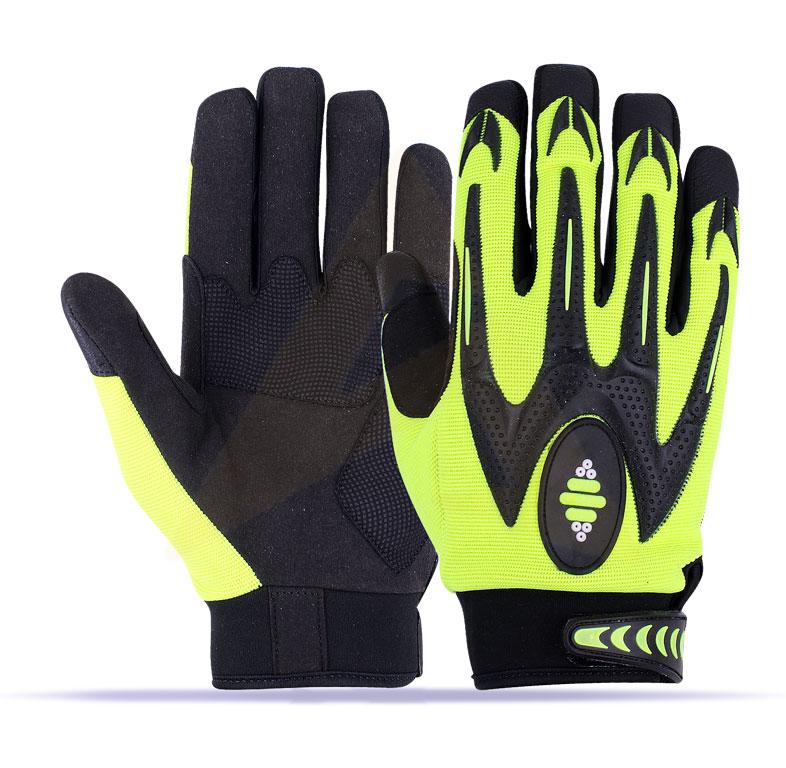 synthetic leather gloves